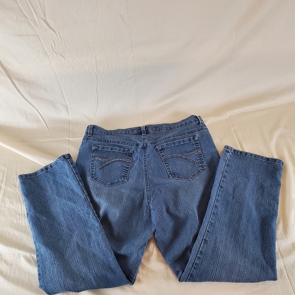 Gloria Vanderbilt Womens Jeans Size 16 Petite - Picture 5 of 6